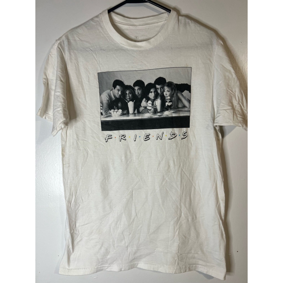 Men's Ripple Junction Friends T-shirt Size M White - Picture 1 of 3